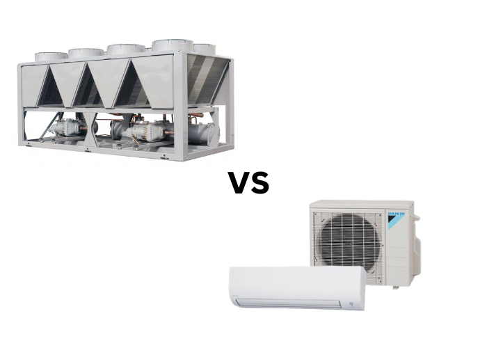 تفاوت چیلر و اسپلیت